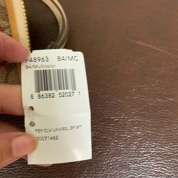 New coach Peyton clover signature universal zip wallet - Picture 5 of 5